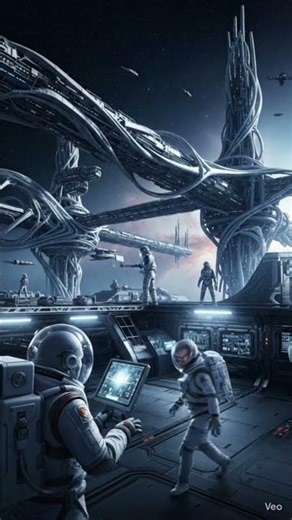 Aliens + Humans = The Ultimate Space Station! 🛸🏗️#DreamScreenAI