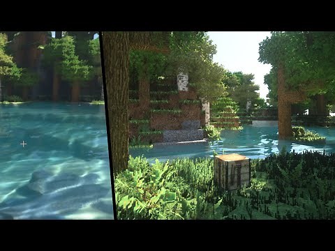 2.5 Hours of Relaxing Minecraft Gameplay (Shaders/60fps) [4K]