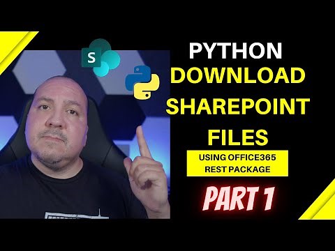 Python Download Files From SharePoint Using Office365 Rest Package Part 1