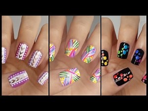 Easy Nail Art For Beginners!!! #13 | JennyClaireFox