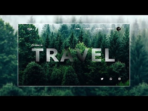 How To Create Website Using HTML & CSS | TRAVEL WEBPAGE | PROROZ