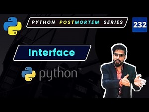 Python Interfaces: What They Are and How to Use Them in Python OOPS #232