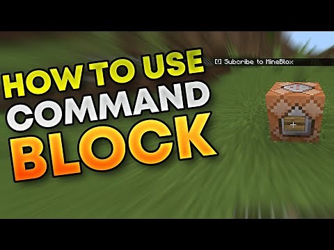 How To Use Command Block in Minecraft Bedrock Edition | Basic Tutorial
