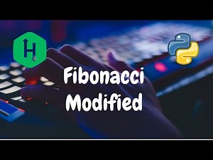 225 - Fibonacci Modified | Dynamic Programming | Hackerrank Solution | Python