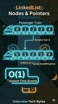#13 ArrayList vs LinkedList explained! 🚂🔗 #Java #CodingInterview