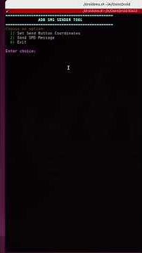 Linux SMS Sender | Automate Texting with ADB #android #mobile #linux