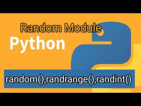 Random Module | random() | randrange() | randint()