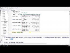 Définir un fichier INI dans Python