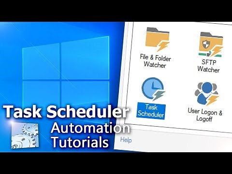 Advanced Task Scheduler · Tutorial · Automation Workshop for Windows