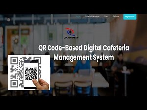 QR Code-Based Digital Cafeteria Management System | Java Final Year Project 2025