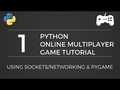 Python Online Game Tutorial #1 - Creating a Client Using Sockets