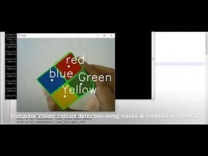 Computer Vision: Colors detection in OpenCV & Python (Assemtica Didactic series)