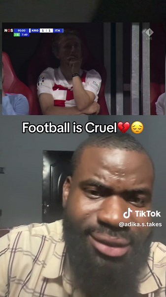 Football's Cruel Reality: Modric's Missed Penalty and Heartbreak