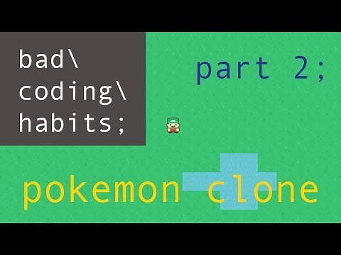 Coding a Pokemon Clone in Python - Part 2 - Adding Sprites and Graphics