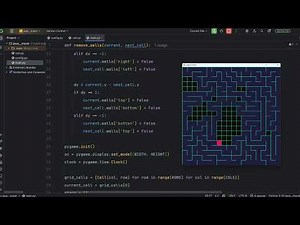 Créer un Générateur de Labyrinthe (Algorithme DFS)