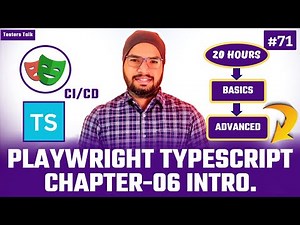 Playwright TypeScript #71 Chapter-06 | Playwright Full Course | Microsoft Playwright Testing