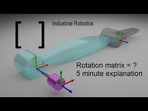 Rotation matrix\n\n#robotics #kinematics #animation