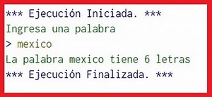Algoritmo para contar letras de una palabra - ALGORITMODETAREA