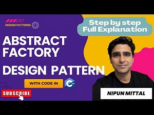 Abstract Factory Design Pattern || Full Explaination || Implementation in C++ || Nipun Mittal