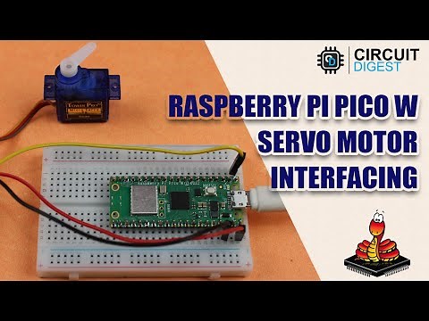 Controlling Servo Motor with Raspberry Pi Pico W using MicroPython