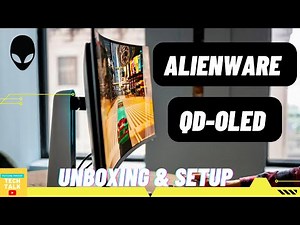 Alienware QD OLED Unboxing, Setup and Impressions | AW3423DW