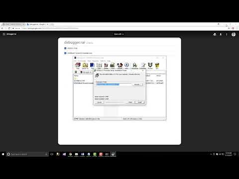 How to run debug in Windows 10