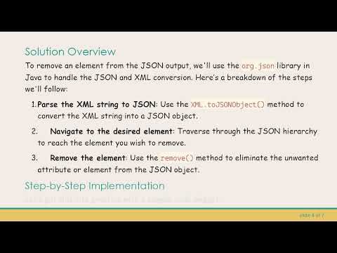 How to Remove an Element or Attribute from JSON Output in Java