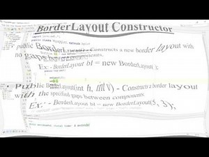 BorderLayout in Java Applet (Hindi)
