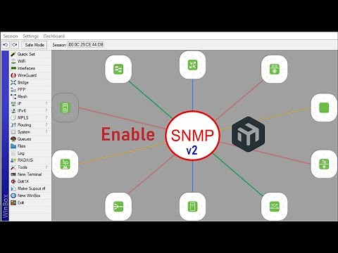MikroTik - How to Enable and Configure SNMP v2 on MikroTik Router