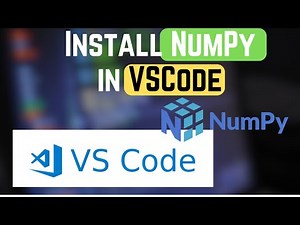 How to Install NumPy in Visual Studio