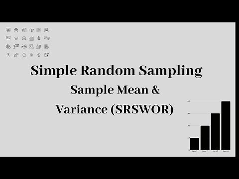 Simple Random Sampling Without Replacement (SRSWOR)- Sample Mean & Variance