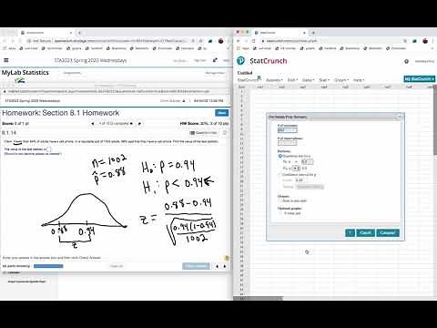 Chapter 8 homework solutions MyMathLab