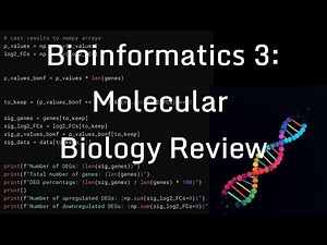 Intro to Bioinformatics 3: Molecular Biology Review