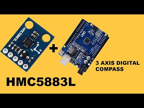 How to easily use HMC5883L Compass Sensor