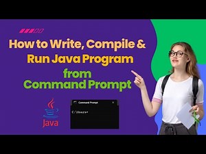 How to Compile & Run Java Program from Command Prompt #javaforbeginners