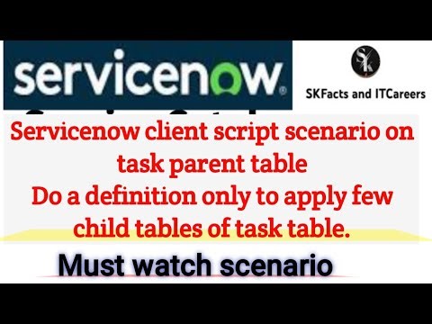 Most Important client script scenario || servicenow client script || #skfacts