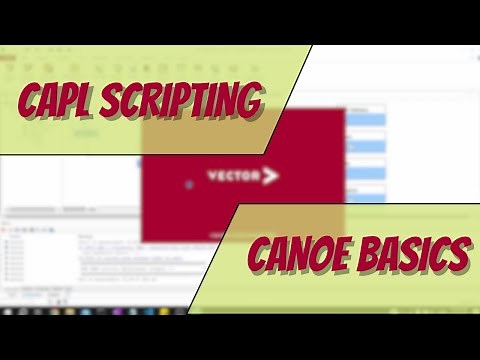 Vector Canoe | CAPL | Insert Network Node