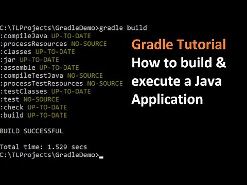Gradle Tutorial : How to build and run a Java Application