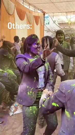 Happy Holi 🫟🥳 #shortvideo #bank #banker #bankershub #bankerslifevlogs