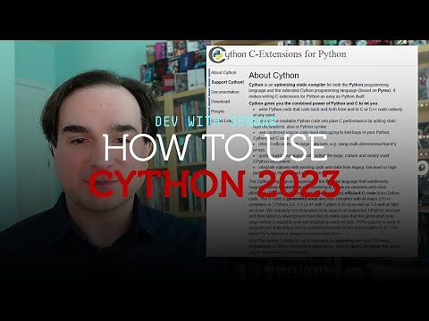 How to use Cython to speed up Python