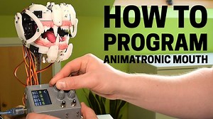 Programming animatronic speech with Python and Arduino