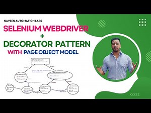 Implement Decorator Design Pattern With Selenium Java