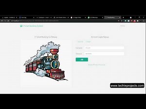 Online Railway Ticket Booking System in Python