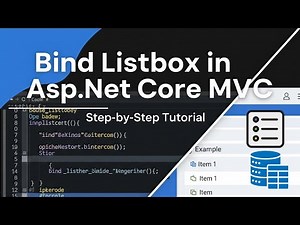 Dynamic ListBox Binding from Database in Asp.Net Core MVC Using C#.Net