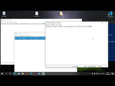 Encriptar y Desencriptar archivos con OPENSSL