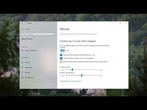 How To Turn on Mouse Keys Using Numeric Keypad on Windows 10 [Guide]