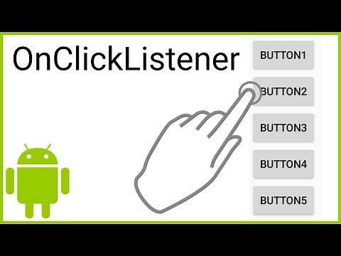 OnClickListener for Multiple Buttons - Android Studio Tutorial