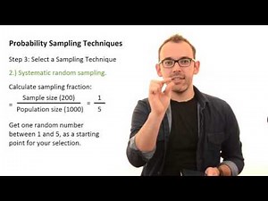 4.2 Probability Sampling Techniques