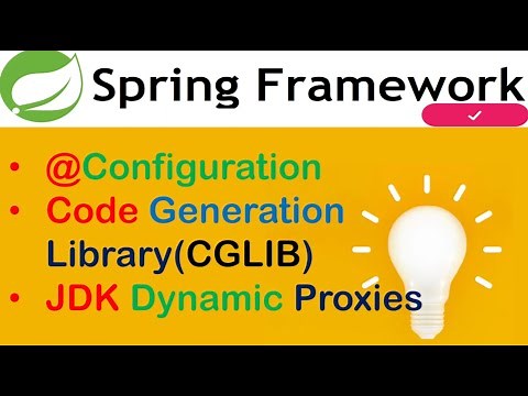 Understanding Configuration and Proxy in the Spring Framework: A Beginner's Guide (CGLIB, JDK Libs)