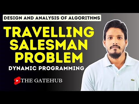 Travelling Salesman Problem using Dynamic Programming || GATECSE || DAA